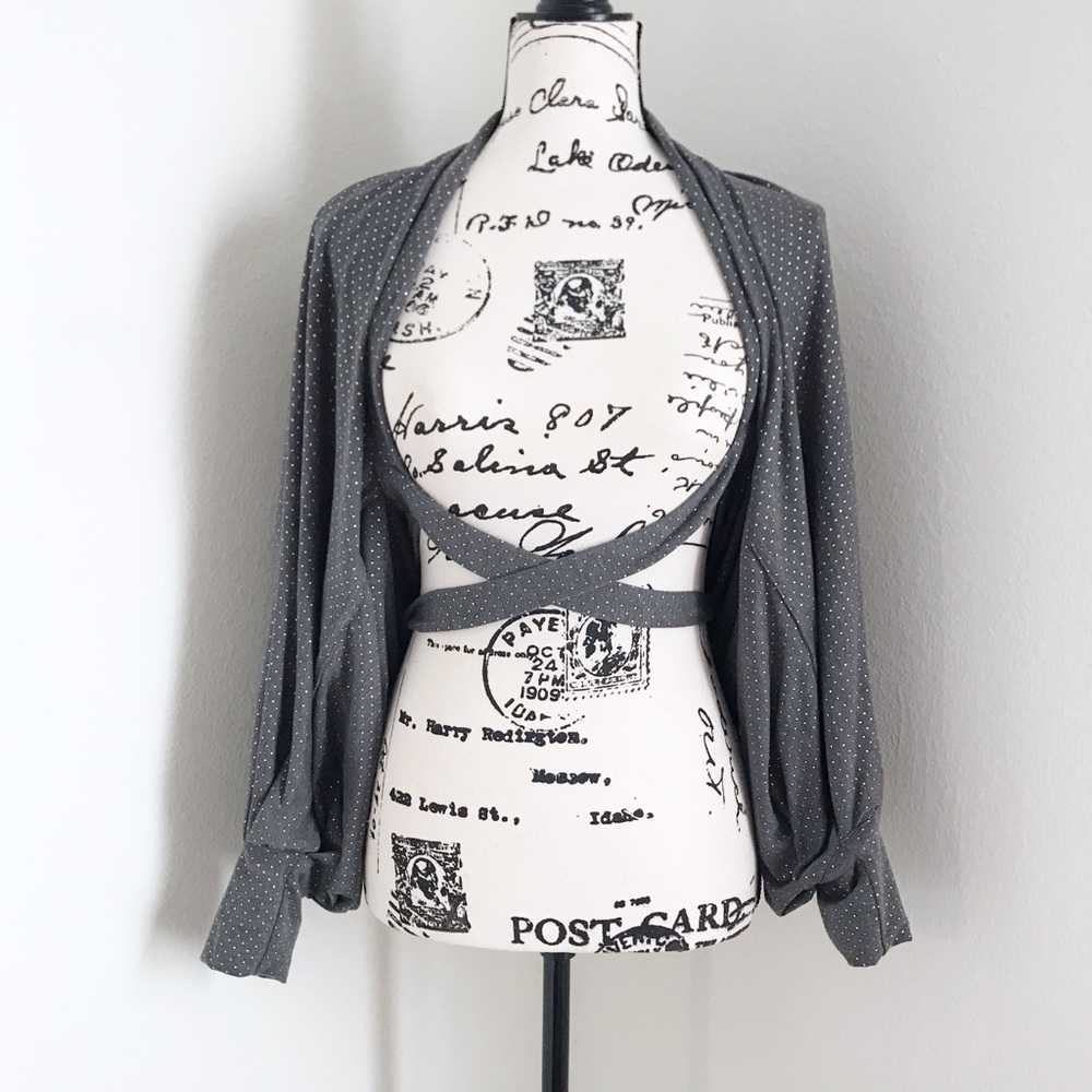 NWOT Ximena Valero Transformable Cacoon Cape